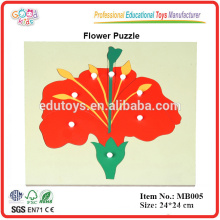 Montessori Botany Puzzle - Flower